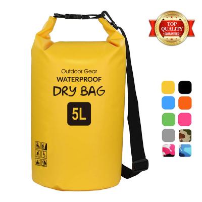 China Water Proof Stock 5L Dry Bag Outdoor Camping Waterproof Dry Bag for sale