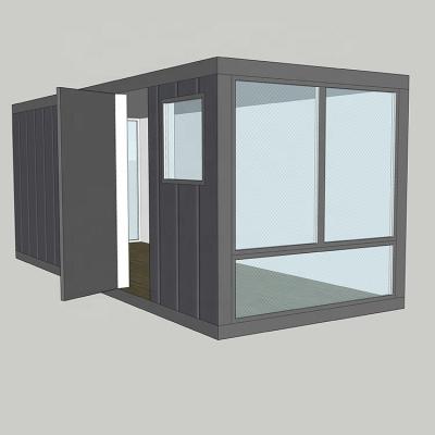 China New Design Tiny Kit Container Houses Prefab Modular Homes Bedroom Cabin Luxury Modular Shipping Tiny House 1 for sale