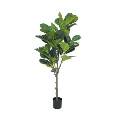 China Art Decor Factory direct sale indoor decoration banyan tree plant lifelike artificial 150cm bonsai for sale