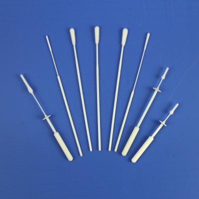 China Disposable Polyester Disposable Sterile Children's Nylon Nasal Free Transport Swab for sale