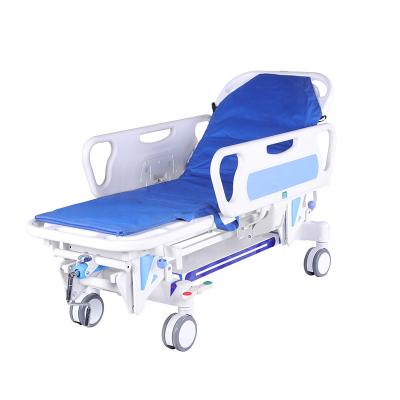 China Latest Metal September ABS Hydraulic Lift High Quality Hospital Bed Ambulance for sale