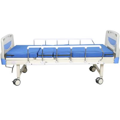 China Factory Direct Sale Durable High Quality Manual 2 Function Crank Hospital Bed for sale