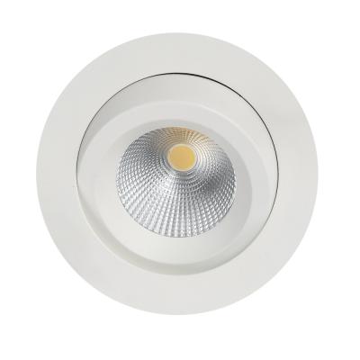 China Ip44 Modern COB Led Recessed Ceiling Led Downlight Adjustable Spotlight Prices for sale