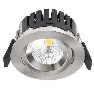 China Modern Ip44 cob led recessed high quality cob led ceiling led downlight adjustable spotlight prices for sale