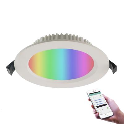 China Modern dimmable dimmable wifi downlighter downlighter smd downpipe Summit CCT led downlight for sale