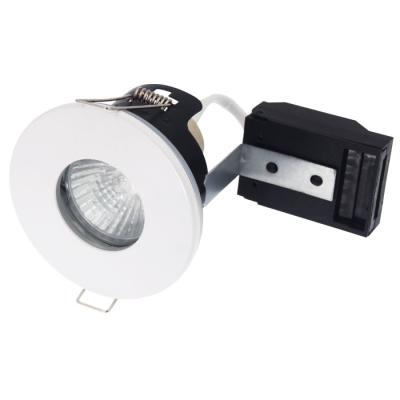 China Modern GU10 GX5.3 Recessed Housing IP20 Fired Downlight 50W Rated for sale