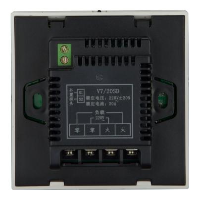 China Save energy / lcd screen programmable programmable thermostat, home heating digital thermostat for sale