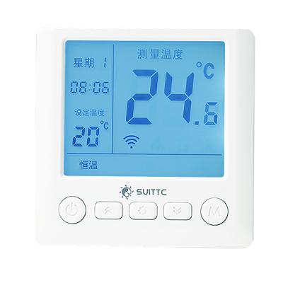 China Modern Electric Heater LCD Temperature Control Switch Button Programmable Type for sale