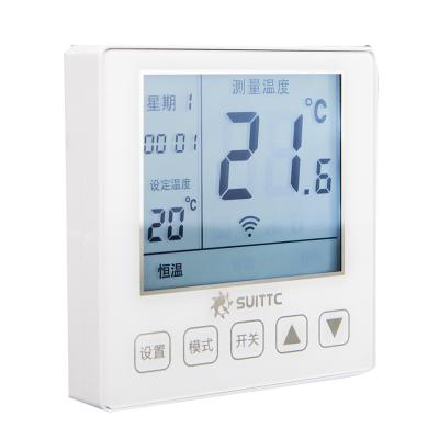 China Modern Temperature Controller Switch WiFi LCD Display Home Thermostat for sale