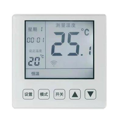 China Modern Customizable LCD Digital Display WiFi Oven Remote Control Wall Mounted Thermostat for sale