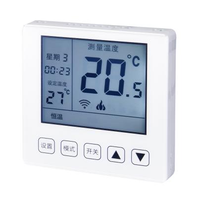 China Modern Customizable LCD Digital Display WiFi Oven Remote Control Wall Mounted Thermostat for sale