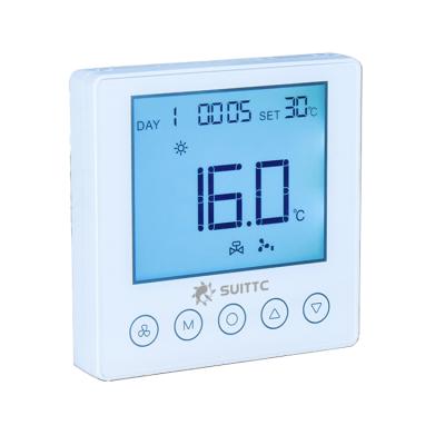 China Energy-saving air conditioning and underfloor heating two in one smart voice control thermostat for sale