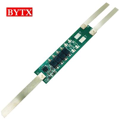 China FR-4 2S 18650 7.4v lithium battery charging and protection board leakage current 2-9A for sale