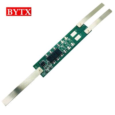 China FR-4 2S 18650 Lithium Battery 7.4v Protection Board Charging And 2 Leak Current 9AM for sale