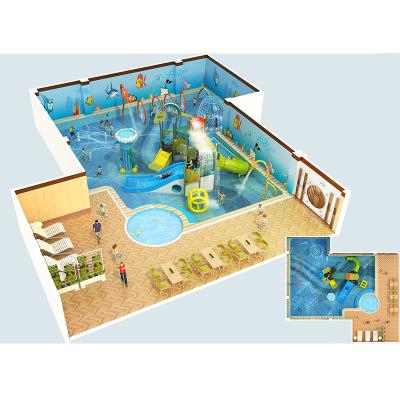 China Water Park Cenchi Children Water To Play Commercial Splash Park Manufacturer for sale