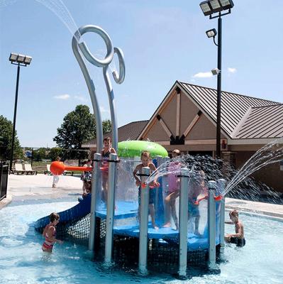 China Water Park Cenchi Kids House Splash Park Hotel Aquatic Outdoor Water Playground for sale