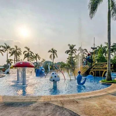 China Commercial Water Park Cenchi Kids Splash Pad Water Park Equipment Outdoor Water Playground for sale