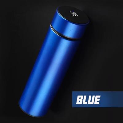 China Sustainable Intelligent Speaker Double Wall Stainless Steel Thermo Show Temperature Water Bottle for sale