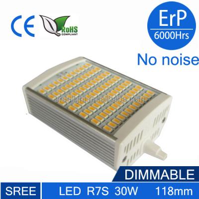 China Aluminum alloy 118mm led 50w r7s 40w led r7s replacing 500w halogen bulb for sale