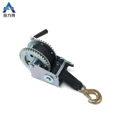 China BOAT Cable Winch Puller Gear Double Hand Manual Winch With Two Way Ratchet for sale