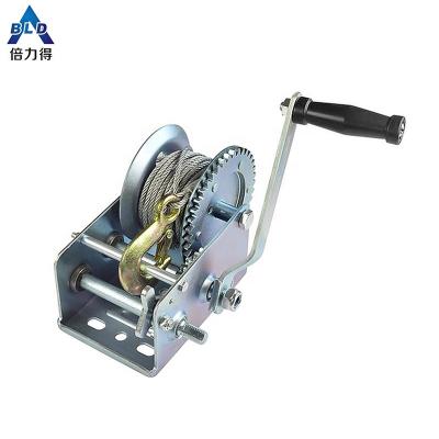 China Heavy Duty 2500lbs BOAT Manual Hand Winch For Lifting And Pulling for sale