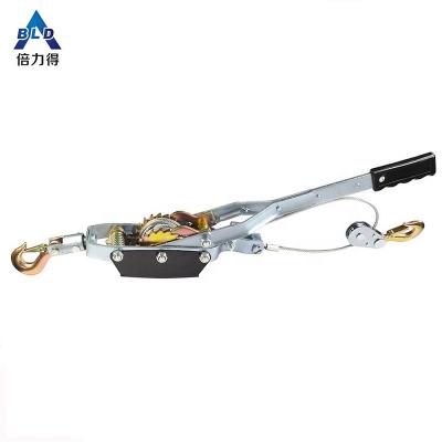 China Steel body/A3; Hook/steel 45; New 2T Hand Cable Puller with Double Speed ​​Double Hook for sale