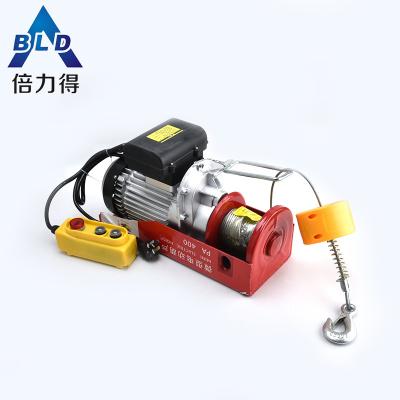 China Low Noise Hotels Electric Cable Wire Rope Ladder Hoist Winch for sale