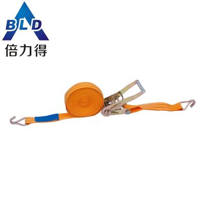 China Motorcycle Nylon Ratchet Strap Truck Retractable Crane Towing Link Down Straps for sale