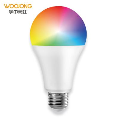 China Residential/theme park WIFI RGB led music bulb A60 dimmable 7W/9W led bulbs prices blue tooth led bulb for sale