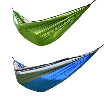 China High Quality Durable Comfortable Winter Sleeping Canvas Swing Outdoor Camping Sack Hanging Aerial Hammock For Sale for sale