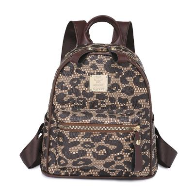 China Fashion Designer Waterproof Hot Selling High Quality Women's Rucksack Charm PU Leather Backpack for sale