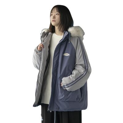 China Shrinkage Polyester Fiber Short Womens 2021 Coats Girl Waterproof Windproof Winter for sale