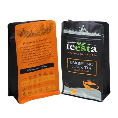 China Barrier Digital Printing Plastic Zipper Foil 5 Pound Coffee Tea Bags 10LB Nutrition Food Storage Bag Tin Tie Coffee Bag for sale