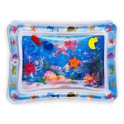 China Durable Kids Baby Tummy Time Inflatable Tapete Para Water Mat Premium Infants for sale