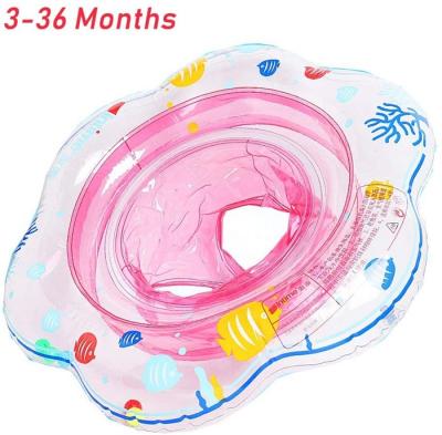 China Double Float Durable Airbag Seat Safety Baby Swimming Pool Swim Training Aid Inflatable Kids Pool Ring Float Baby Swim Ring Swimming for sale