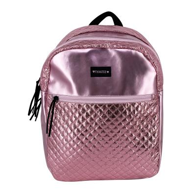 China With USB 2022 Hot Sale Fashion Holographic Leather Kids Backpack Fashionable Rainbow School Bags Backpack For Girls for sale