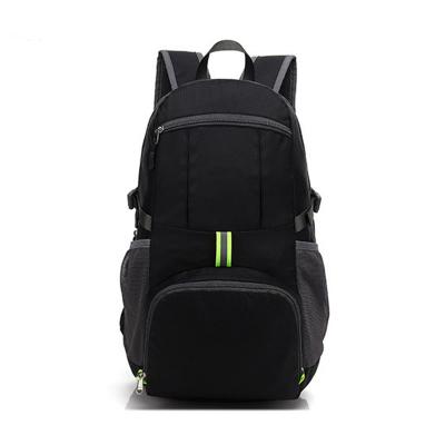 China With USB Folding Design Daily People Folding Packable USB Waterproof Lightweight Foldable Backpack For Travel Hiking Backpacking for sale