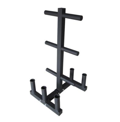 China Durable Weight Plate Tree Stand with 6 Barbell Holders for sale