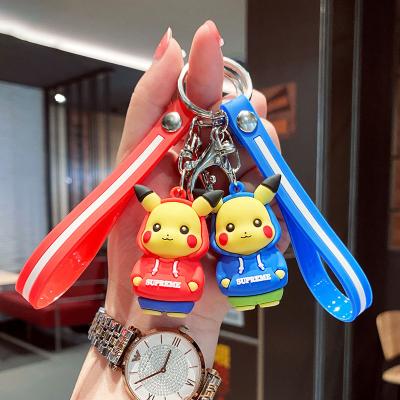 China Hot Sale Custom Cute Cartoon Llaveros Kawaii De PVC Key Chain PVC Fleeces Creative Promotion.Advertising.Gift.Decoration for sale