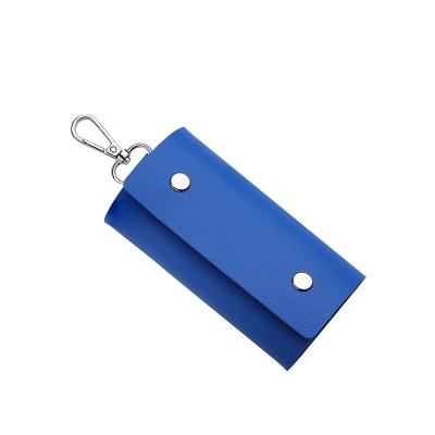 China Promotion Souvenir Gift Factory Wholesale Storage PU Key Chain Creative Leather Key Chain Rack for sale