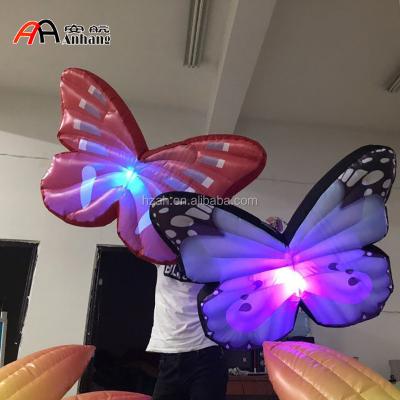 China Advertising Small Inflatable Hanging Butterfly Cartoon Lighted Model For Party for sale