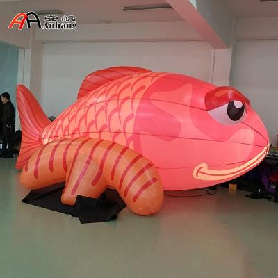 China Advertising Light Inflatable Fish animal model of parade advertising for sale