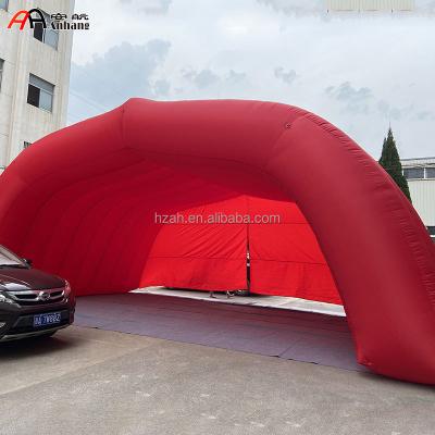 China Advertising red blow up tent inflatable camping structure tent for outdoor carnival for sale