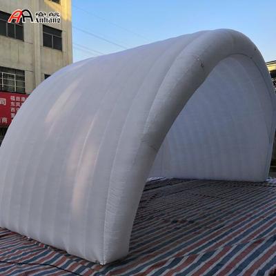 China Advertising white tunnel inflatable stage cover tent for outdoor activity for sale