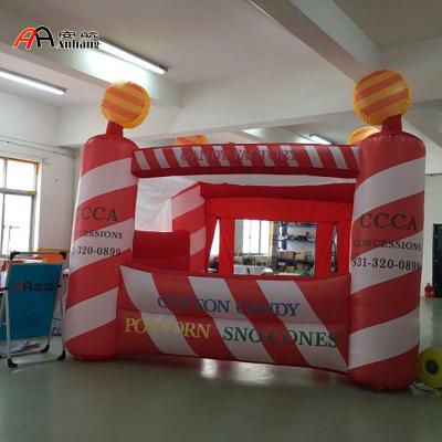 China Advertising beautiful inflatable candy tent booth for sale for sale