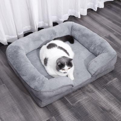 China Viable Wholesale Goods Affordable Reusable Sofa Bed Sleeping Fluffy Pet Washable Mat for sale