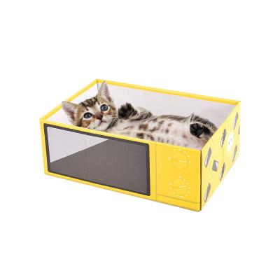 China Wholesale Custom Breathable Double Sided Large Custom Pet Beds Accessories Dog Nest Rectangle Pet Cat Beds Paper Material for sale