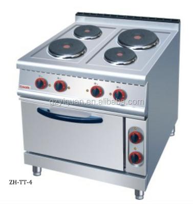 China Bread 4 Electric Hot Plate Cooking , Deluxe 4 - Burner Electric Hot Plate Cooker With Oven for sale