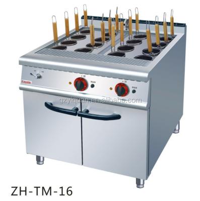 China Bread fast food kitchen equipment, pasta cooker, pasta boiler, noodle cooking machine with cabinet for sale