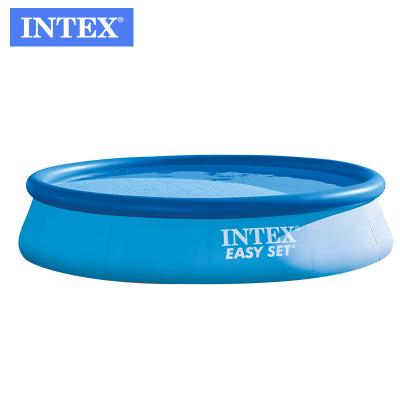 China Durable materials are resistant to the elements Intex 28130 12FT X 30IN Inflatable Easy Set Above Ground Swimming Pool Family Pool for sale